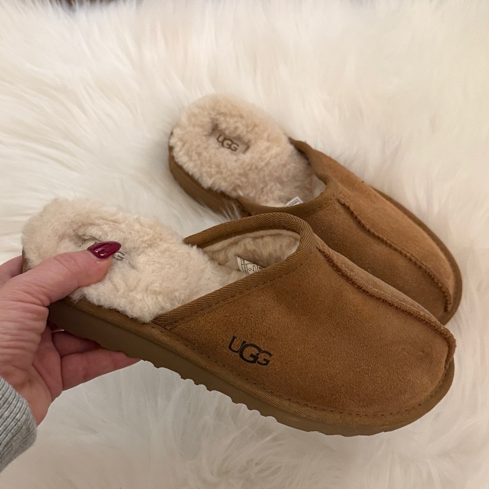 UGG Kids Brown Slippers